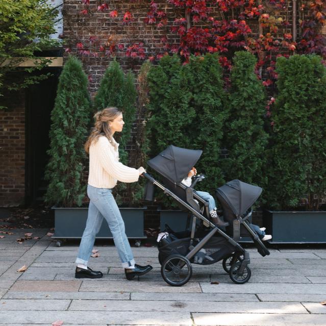 uppababy carriage UPPAbaby Vista V3 Double Stroller + Bassinet