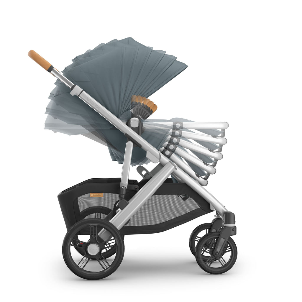 UPPAbaby - Vista Stroller V3 - Callum-Single-to-Double Strollers-Posh Baby