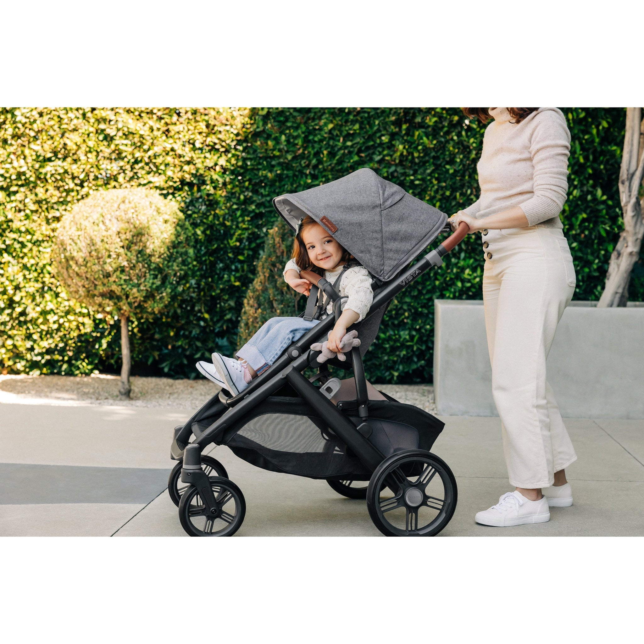 uppababy greyson UPPAbaby Vista V3 Stroller Greyson (Charcoal Mélange)