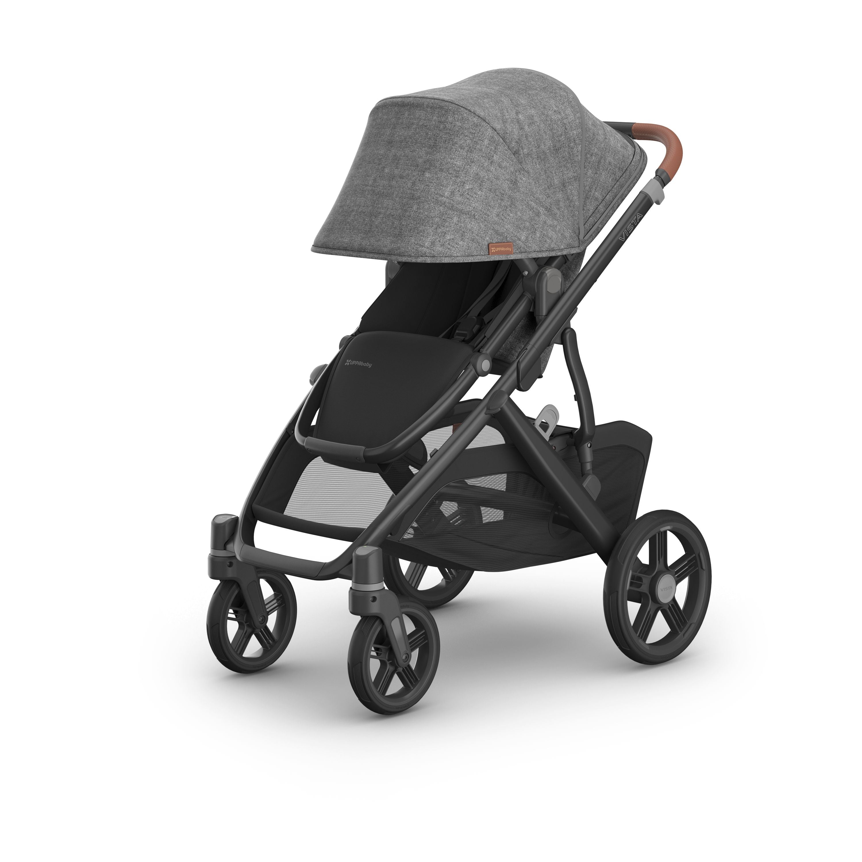 uppababy jordan vs greyson UPPAbaby Vista V3 Stroller Greyson (Charcoal Mélange)