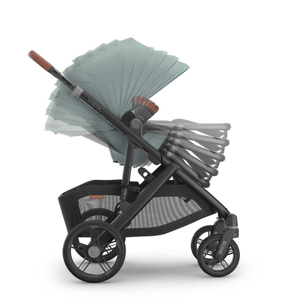 UPPAbaby - Vista Stroller V3 - Kenzi-Single-to-Double Strollers-Posh Baby