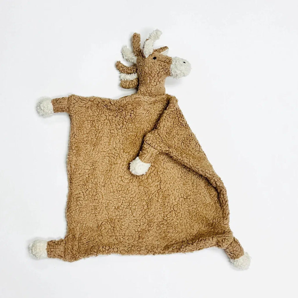 Viverano - Organic Sherpa Baby Lovey - Horse-Lovey + Security Blankets-Posh Baby