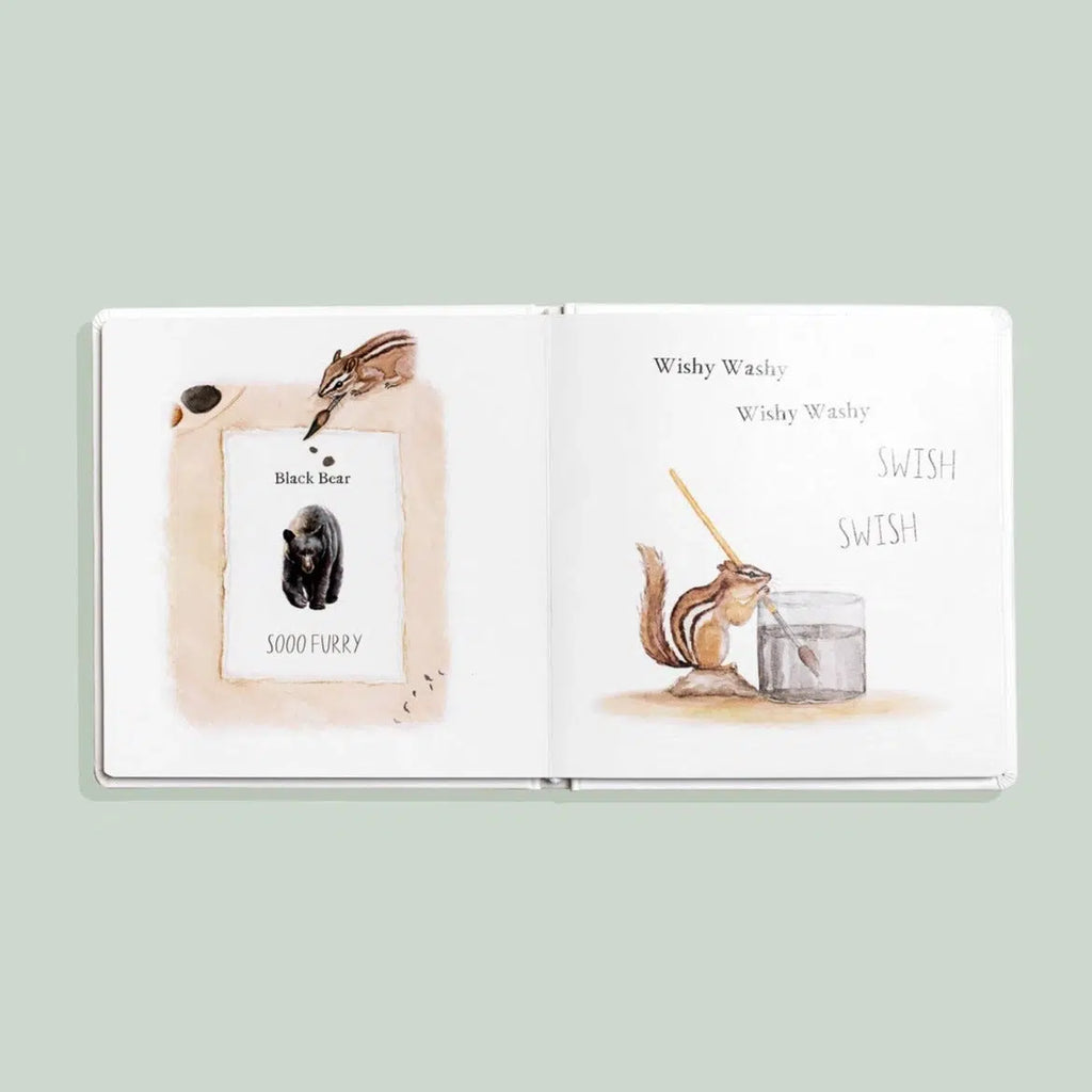 Wishy Washy - A Board Book of First Words and Colors-Books-Posh Baby