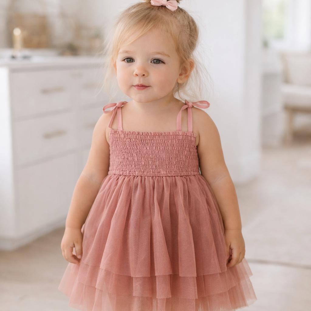 Newborn Girl Smocked Clothes Born Baby Girl Dress Smocking Frocks For Babies Smocked Sleeveless Bubble Smocked